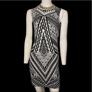 Printed sleeveless summer dress